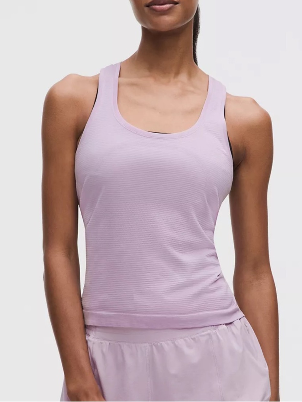 Lululemon Swiftly Tech Scoopneck Tank 
2.0 Race Length - Lilac Play